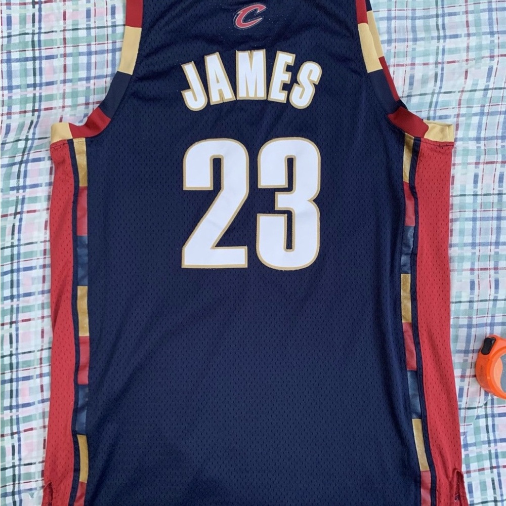 Reebok Cleveland Cavaliers Lebron James NBA Jersey
Size L - Picture 8 of 9